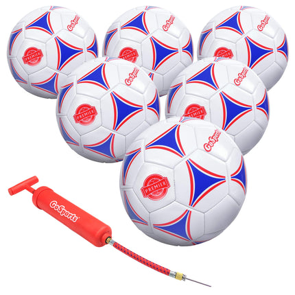 GoSports Premier Soccer Ball with Premium Pump 6 P