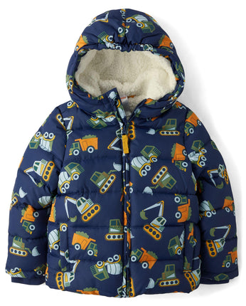 Gymboree Boys' and Toddler Puffer Jacket, Tidal Co