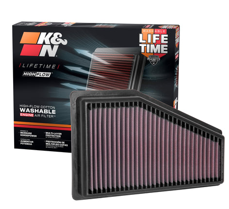K&N Engine Air Filter: High Performance, Premium,