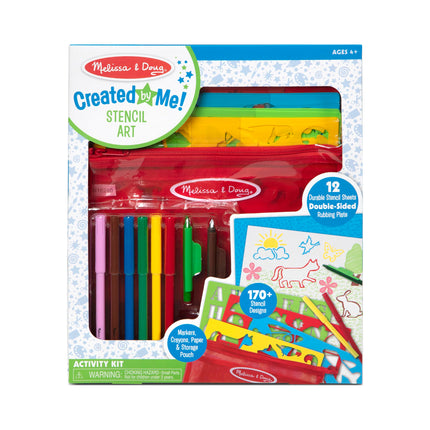 Melissa & Doug Created by Me! Stencil Art Coloring