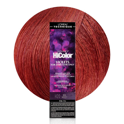 Loreal Excel Hicolor H20 Tube Red Violet 1.74oz by