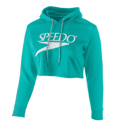 Speedo Women's Sweatshirt Vintage Cropped Hoodie