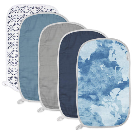 HonestBaby Organic Cotton Multi-layer Burp Cloths
