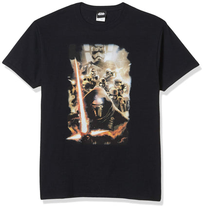 STAR WARS Men's Kylo Ren Reinforcements T-Shirt, B