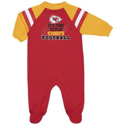 Gerber Unisex Baby Standard NFL Footed Sleep and P