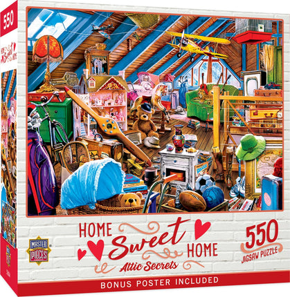 MasterPieces 550 Piece Jigsaw Puzzle for Adults, F