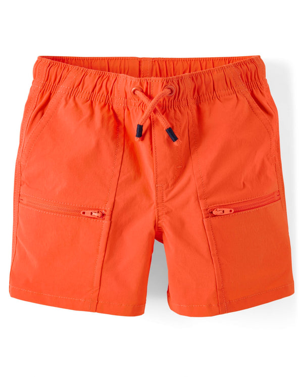 Gymboree Boys' and Toddler Quick Dry Tie Front Jog