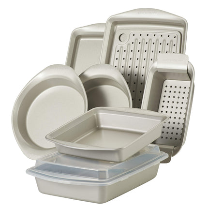 Rachael Ray Nonstick Bakeware Set Without Grips In