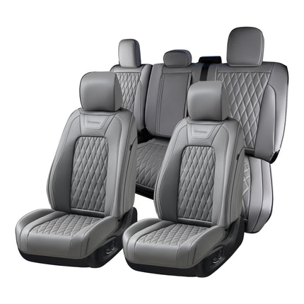 Coverado Leather Seat Covers Full Set Fit for Ford