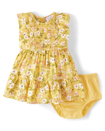 The Children's Place Baby Girls' and Newborn Ruffl