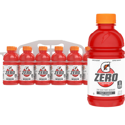 Sports Drinks G Zero Thirst Quencher, Fruit Punch,