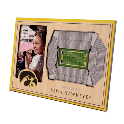 YouTheFan NCAA Iowa Hawkeyes 3D StadiumView Pictur