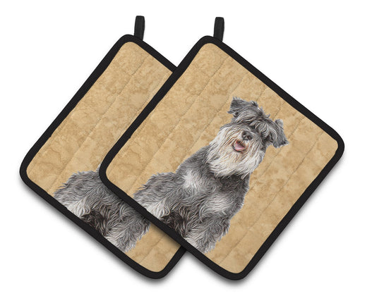 Caroline's Treasures Schnauzer Pair of Pot Holders