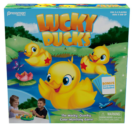 Pressman Lucky Ducks - The Memory and Matching Gam