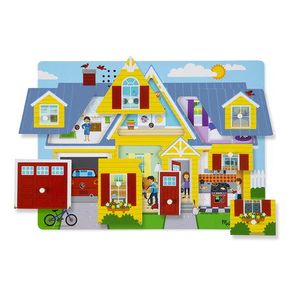 Melissa & Doug Around the House Sound Puzzle [Hard
