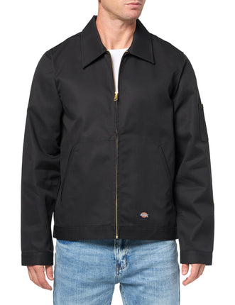 Dickies Men's Unlined Eisenhower Jacket, Black, Me