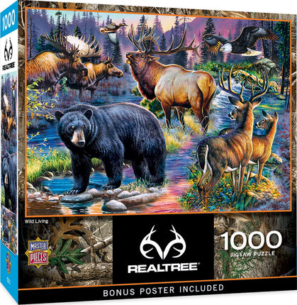 MasterPieces 1000 Piece Wildlife Jigsaw Puzzle for