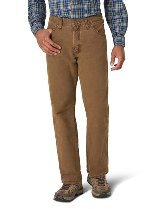 Wrangler Rugged Wear Men's Woodland Thermal Jean,