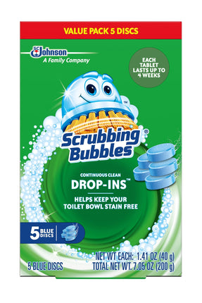 Scrubbing Bubbles Toilet Cleaner Drop Ins, 5 Count