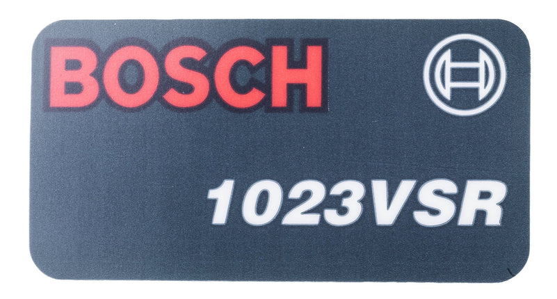 Bosch Parts 2610906807 1023 VSR Marketing Label