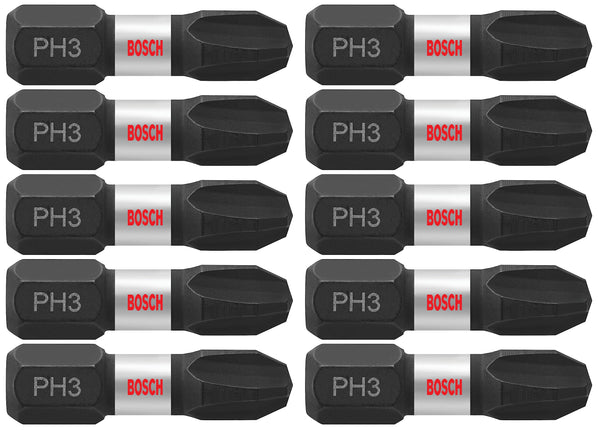 BOSCH ITPH2202 2-Pack 2 in. Phillips #2 Impact Tou