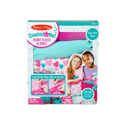 Melissa & Doug Fleece Quilt No-Sew Craft Kit, Mult