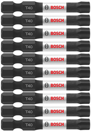 BOSCH ITT402B 10-Pack 2 in. Torx #40 Impact Tough