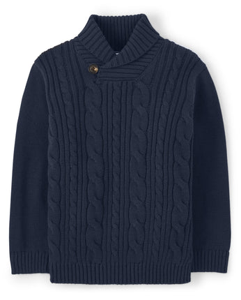Gymboree Boys and Toddler Long Sleeve Cable Knit S