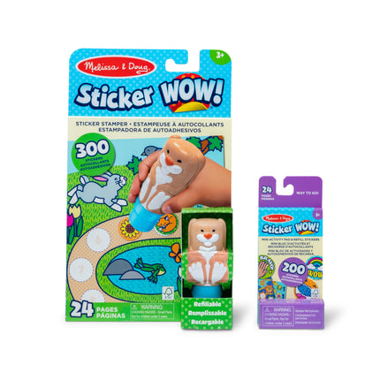 Melissa & Doug Sticker Wow! Bunny Bundle (Stamper