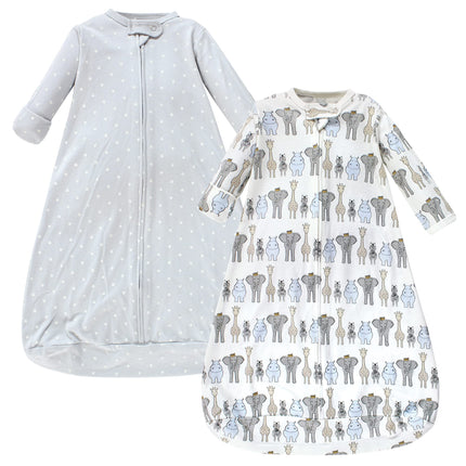 Hudson Baby Unisex Baby Cotton Long-Sleeve Wearabl