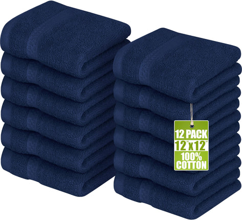 Utopia Towels Premium Washcloth Set, 12 by 12 Inch