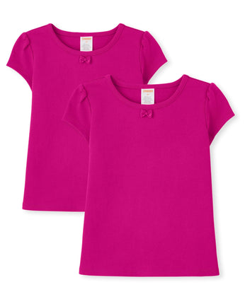 Gymboree Girls and Toddler Short Sleeve Basic Laye