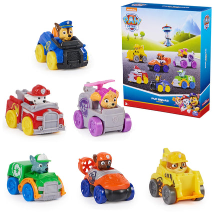 Paw Patrol: Pup Squad Racers, 6-Piece Vehicle Gift