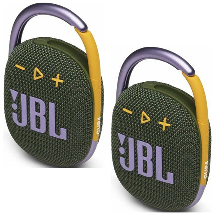 JBL 2 Pack Clip 4 Waterproof Wireless Audio Blueto