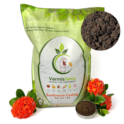 VermisTerra Earthworm Castings 10 LB Standard for