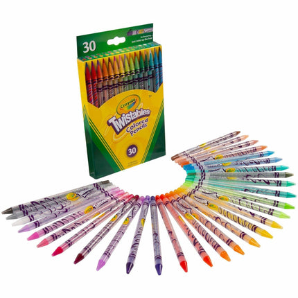 Crayola Twistables Colored Pencils, Always Sharp,