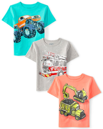 The Children's Place Baby Toddler Boys Short Sleev