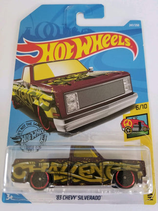 Hot Wheels 2019 Hw Art Cars '83 Chevy Silverado, 2