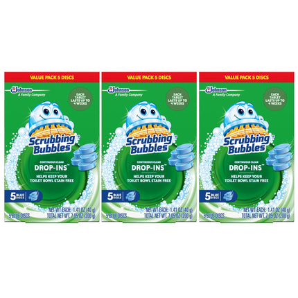 Scrubbing Bubbles Toilet Bowl Tablets, Continuous