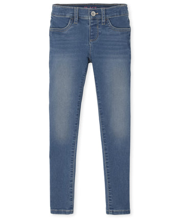 The Children's Place Girls' Denim Jeggings, Reflec