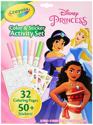 Crayola Color & Sticker Activity Set, Princess (fo