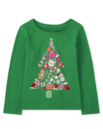 The Children's Place Girls' All Holidays Long Slee