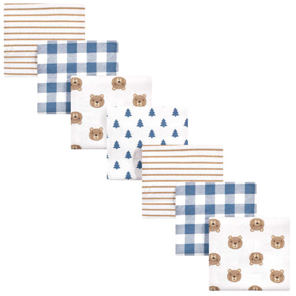 Hudson Baby Unisex Baby Cotton Flannel Receiving B