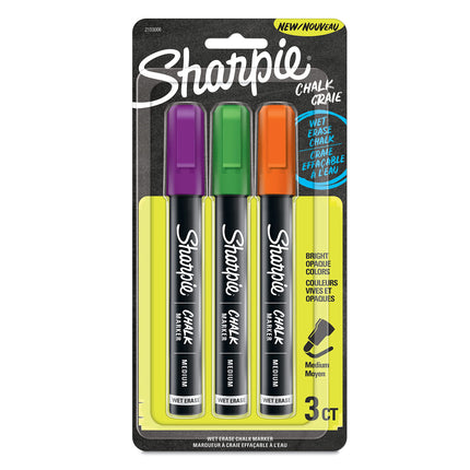 Sharpie Wet Erase Chalk Marker 3/Pkg-Secondary - G