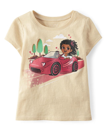 The Children's Place Toddler Girls Short Sleeve Gr