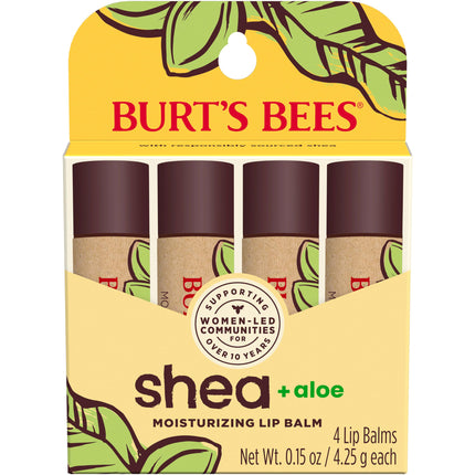 Burt's Bees - Lip Balm with Aloe and Shea Butter f