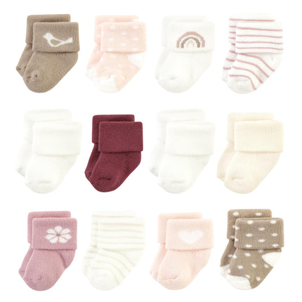 Hudson Baby Unisex Baby Cotton Rich Newborn and Te