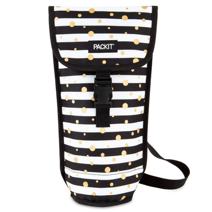 PackIt Freezable Wine Bag, Celebration Dot, Built