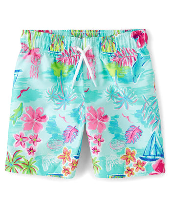 The Children's Place Boys' and Toddler Swim Trunks