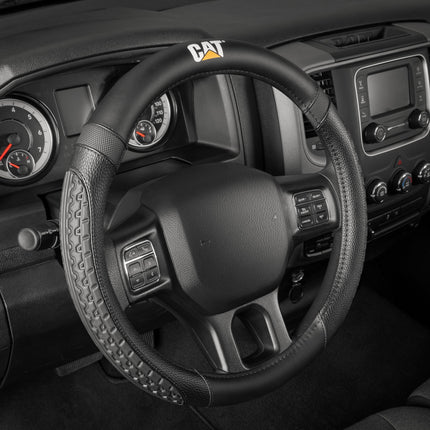 Caterpillar Cat® DuraGrip Car Steering Wheel Cover